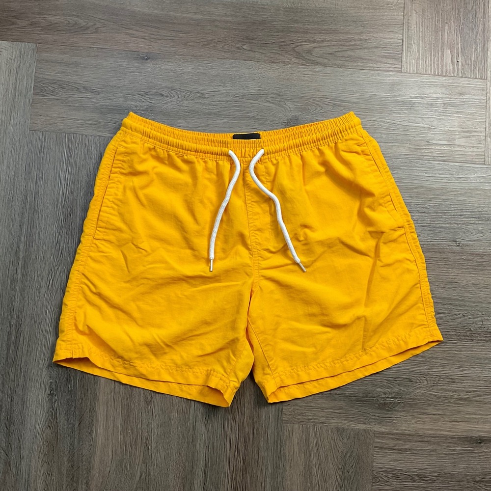 RSQ Yellow Men’s Swim Trunks